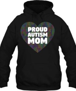 Autism Awareness Shirts Women Proud Autism Mom 3