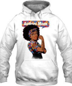 Autism Awareness Strong Mom Afro Mother Black Women Autism 3
