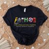 Avengers Fathor Definition Superhero Dad Father’s Day Shirt