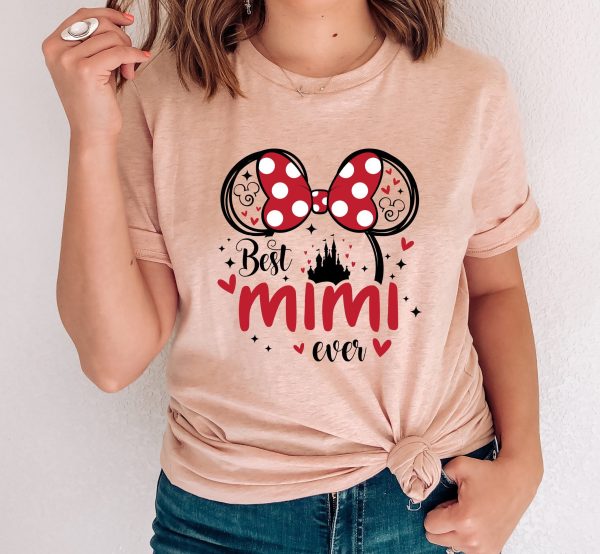 Best Mimi Ever Mama Disney Mothers Day Shirt