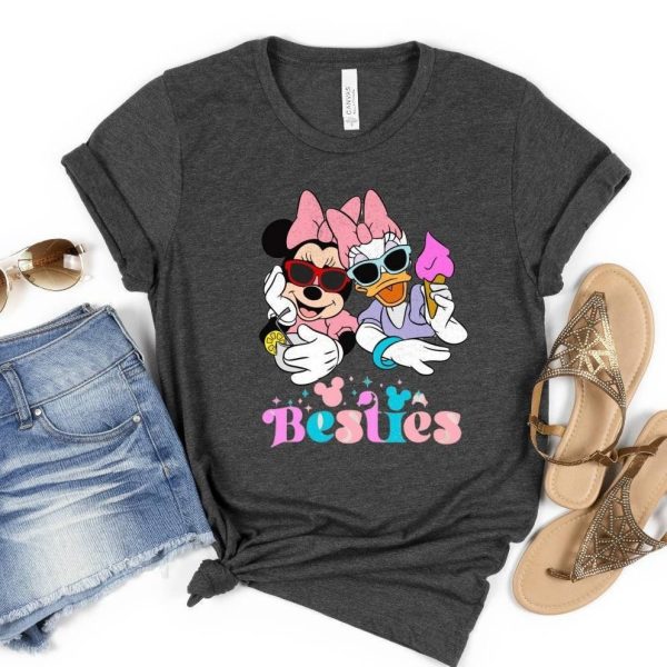 Besties Minnie And Daisy Matching WDW Family Disneyland Vintage Shirt