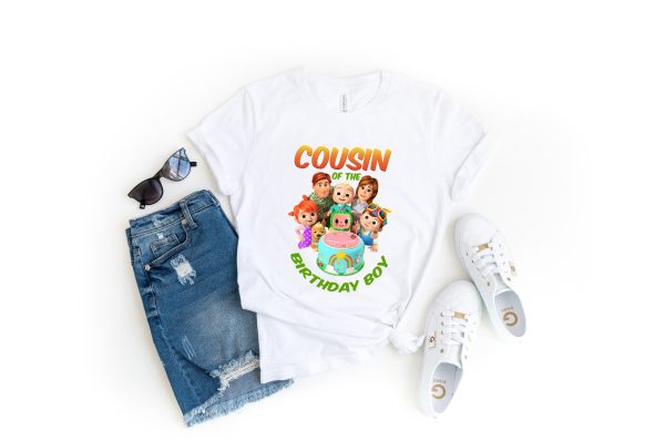 Birthday Boy Coco Melon Family Matching Shirt