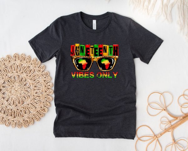 Black Lives Matter Juneteenth Vibes Only Free-Ish Shirt