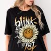 Blink-182 Lyric Song 90s Music Fan Tour Shirt