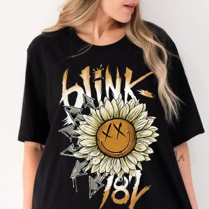 Blink-182 Lyric Song 90s Music Fan Tour Shirt