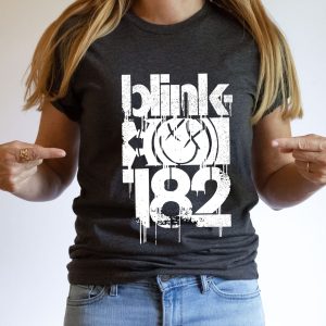 Blink Smiley Face 182 Rock Music Lover Shirt