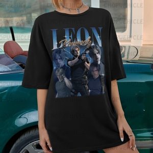 Blue Leon Kennedy Shirt