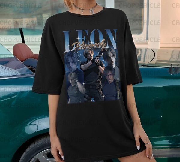 Blue Leon Kennedy Shirt