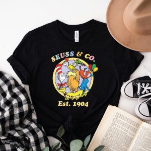 Cat In The Hat Dr. Seuss And Co. Est 1904 Shirt