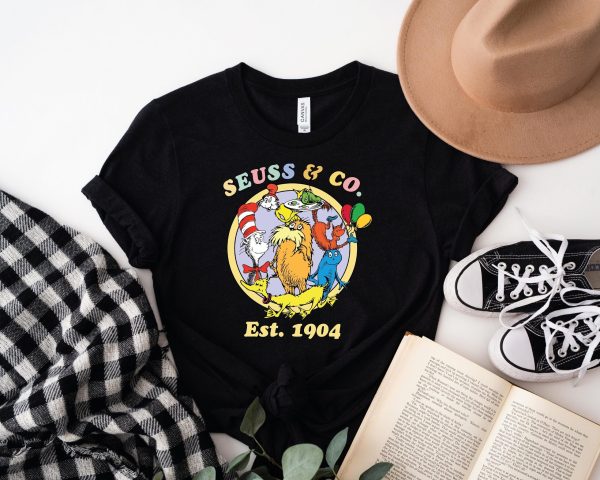 Cat In The Hat Dr. Seuss And Co. Est 1904 Shirt