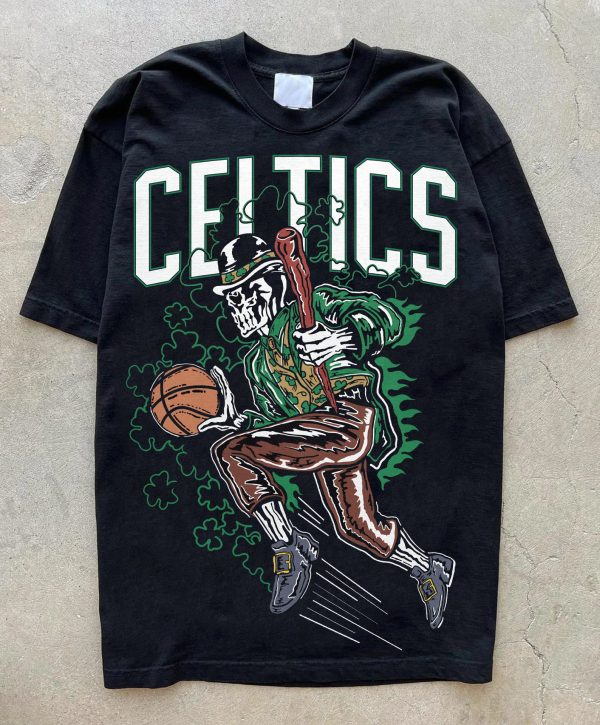 Celtics Clover Boston NBA Jayson Tatum T Shirt