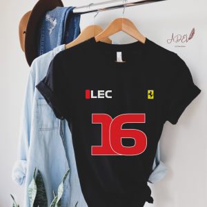 Charles Leclerc F1 Fan Motosport Shirt