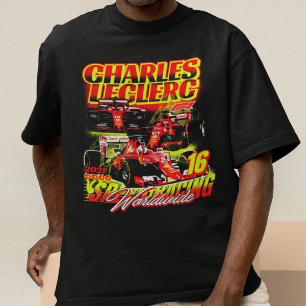 Charles Leclerc Formula 1 Racing Tee