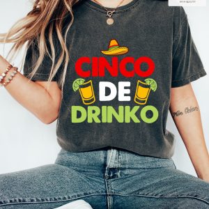 Cinco De Drinko Funny Mexican Party T-Shirt