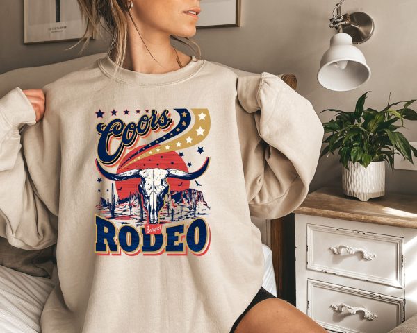 Coors Banquet Western Country Girl Sweatshirt