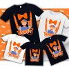Custom Bday Blippi Theme Birthday Boy Family Matching Shirt