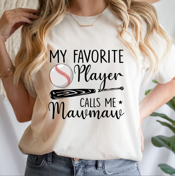 Custom Grandma Baseball Mother’s Day Tee Shirt