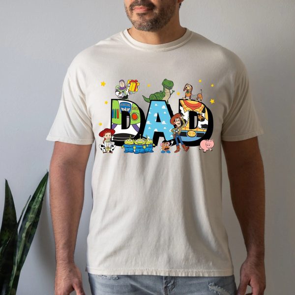 Custom Title Disney Toy Story Characters Dad Father’s Day Shirt