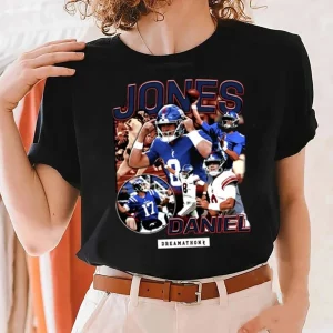 DJ Giants Dreams Sterling Shepard Daniel Jones T-Shirt