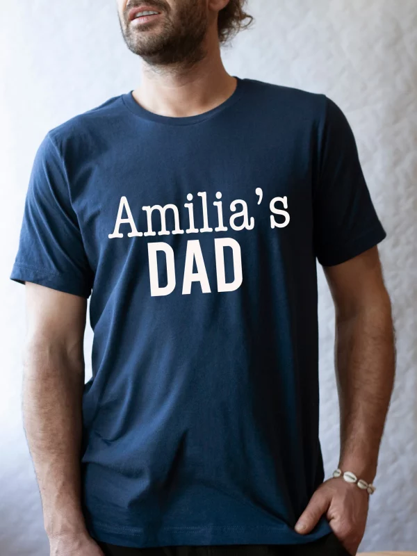 Dad Shirt With Name New Gift