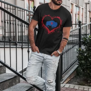 Damar Hamlin Heart 3 Unisex Tee