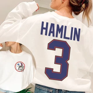 Damar Hamlin Vintage Buffalo Bills 90s Shirt