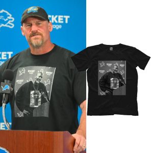 Dan Campbell Brad Holmes Detroit Football T-Shirt