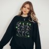 Dead Inside But Feeling Lucky Clover Womens Sweatshirt