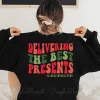 Delivering The Best Presents Labor And Delivery Christmas Sweatshirt
