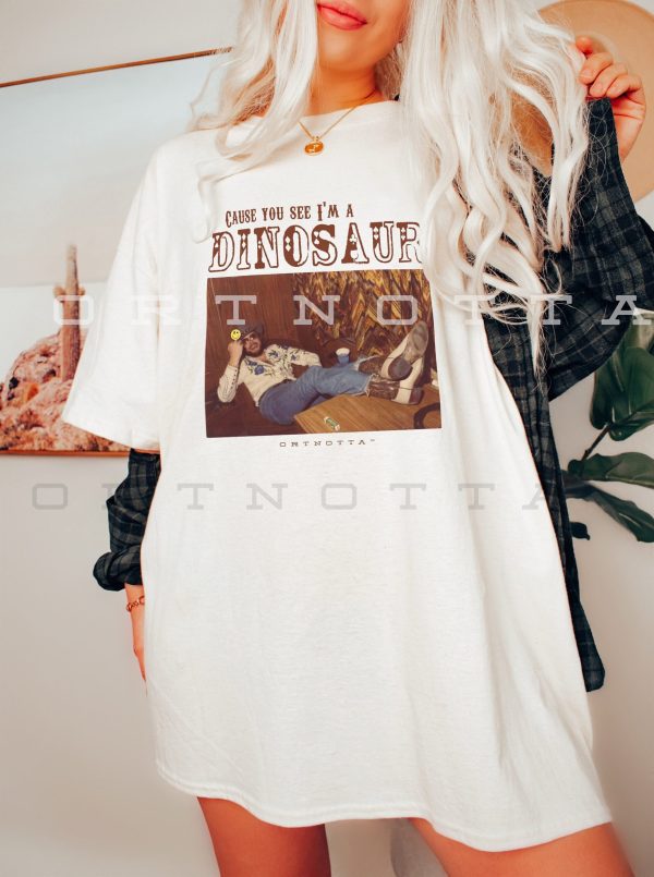 Dinosaur Hank Williams Jr. Bocephus Shirt