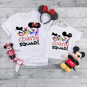 Disney Cousin Crew Vacation year Kids Shirt