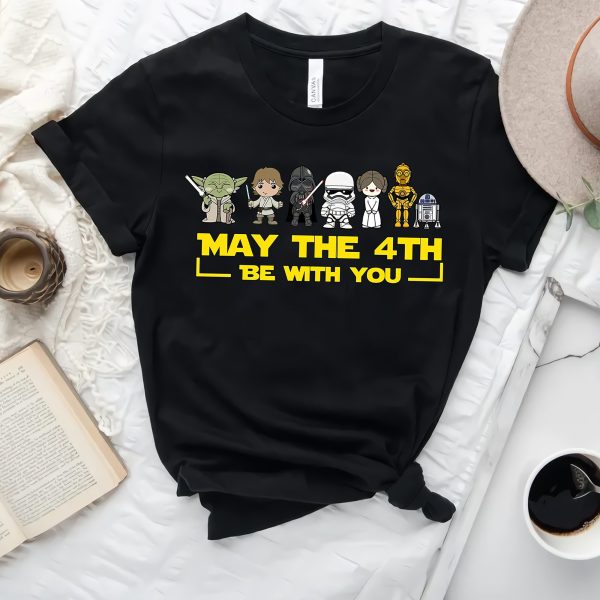 Disney Group Galaxy Edge May The 4th Be With You Family Shirt