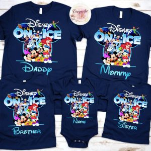 Disney On Ice Personalized Family Matching Shirt