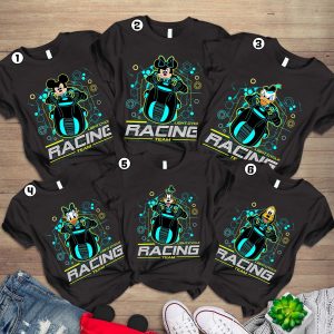 Disney Tron Lightcylce Racing Team Family Group Shirt