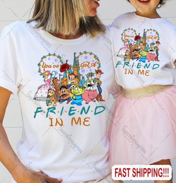 Disney Vacation You Got A Friend In Me Toy Story Characters Shirt