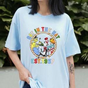 Dr Seuss Cat In The Hat EST. 1957 A World You Can Be Anything Shirt