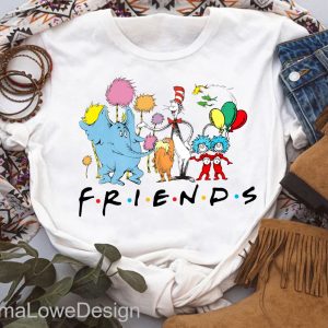 Dr Seuss Friends Be Kind Teacher T Shirt