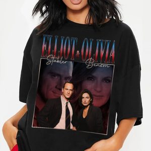 Elliot &amp Olivia Retro 90s Movie Fan Shirt