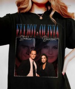 Elliot amp Olivia Retro Movie T Shirt 1