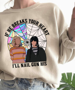 Enid And Wednesday Split Window Friends Quote Sweatshirt Shirt 1