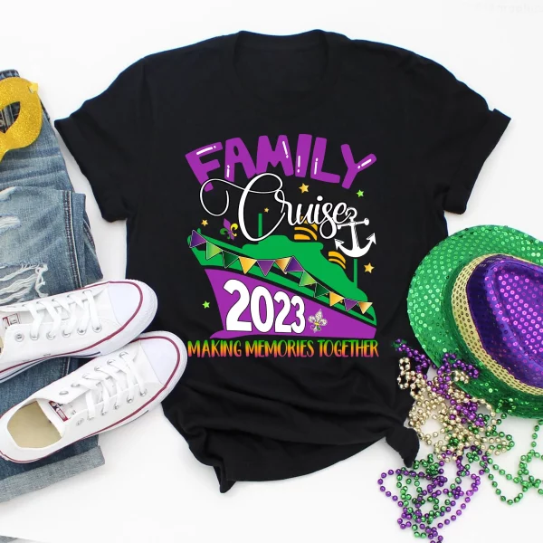 Family Cruise 2023 Making Memories Together New Orleans Shirt