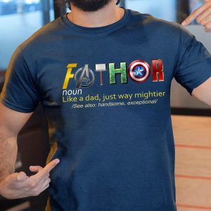 Fathers Day Fathor Noun Define T Shirt 4