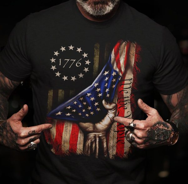 Fathers Day Veteran We The People 4th Of July Shirt