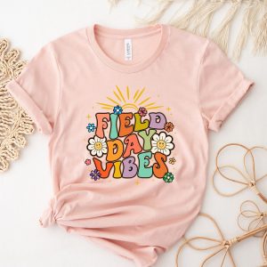 Field Day Vibes School Gaming Teacher Shirt