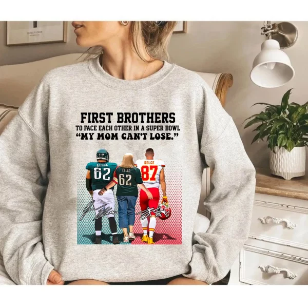 First Brothers To Face Each Other In A Super Bowl LVII Shirt