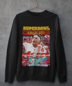 Football Design Super Bowl LVII 2023 Chiefs Shirt 4