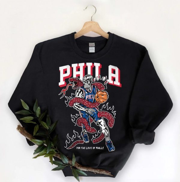 For The Love Of Philly Philadelphia 76ers T Shirt