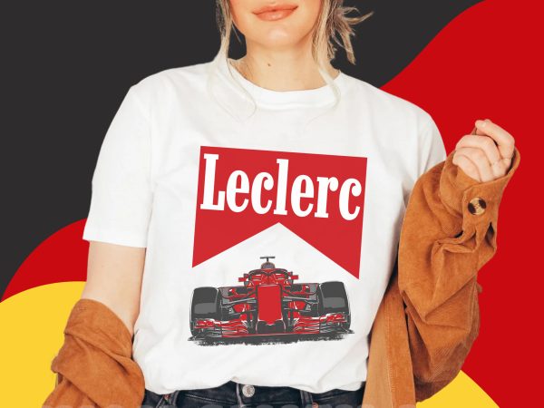 Formula One 90s Vintage Bootleg Rap Charles Leclerc Shirt