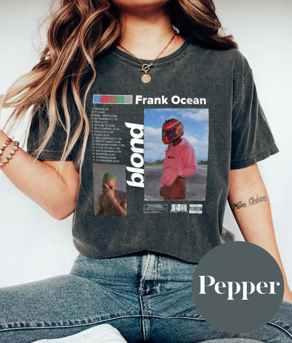 Frank Ocean Blond Track List Shirt