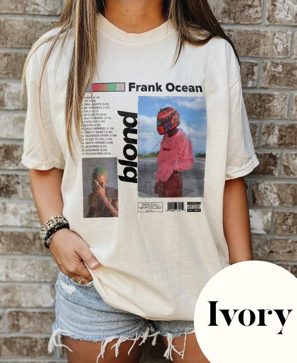 Frank Ocean Blond Track List Shirt